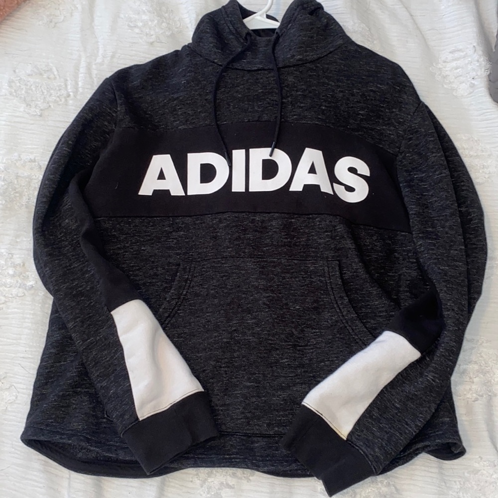 adidas cropped hoodie